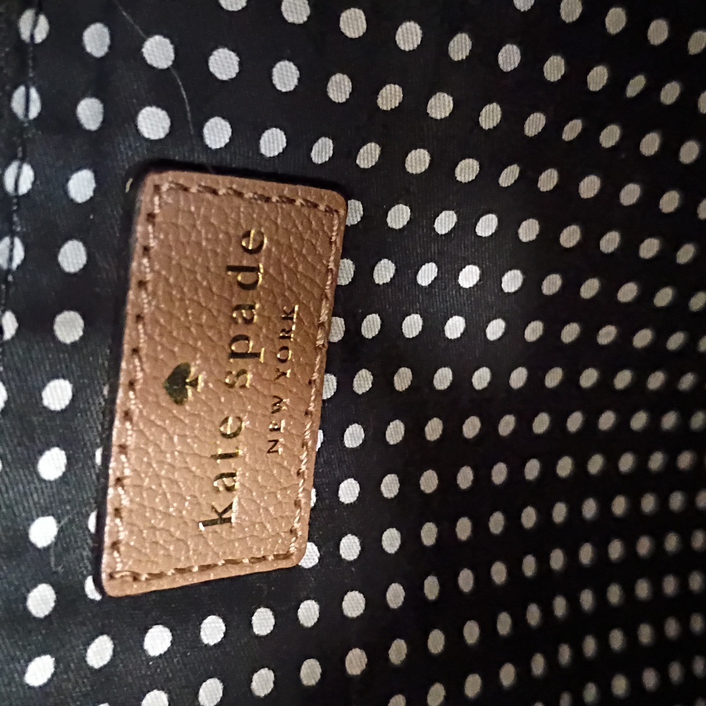 Kate Spade Primrose Hill ToteTan and Black Bag - Picture 6 of 8